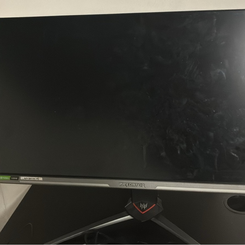 Acer Predator Monitor with Black Finish